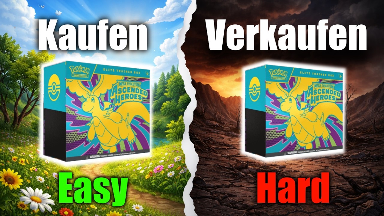 DAS sollte man als Verkäufer wissen - Liquidität von Pokemonprodukte