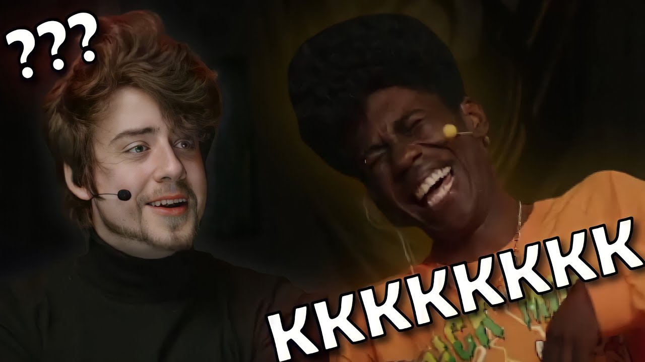Abelha n&atilde;o cont&eacute;m a risada durante interpreta&ccedil;&atilde;o do Cellbit no RPG | Calamidade Ep. 10