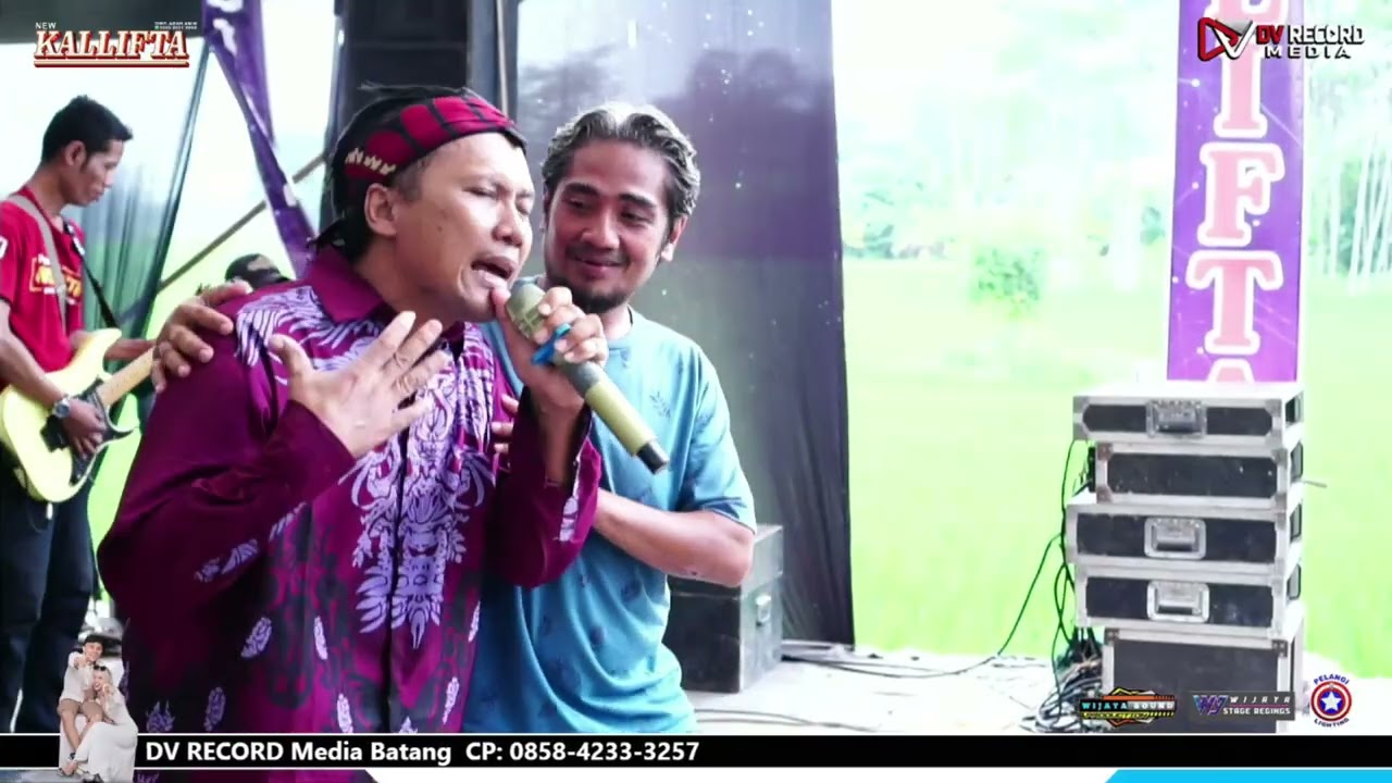 HENTIKAN TANGISMU CAVER DA'ONO || NEW  KALLIFTA LIVE WEDDING RINA & DEDI KALIBELUK WARUNGASEM BATANG