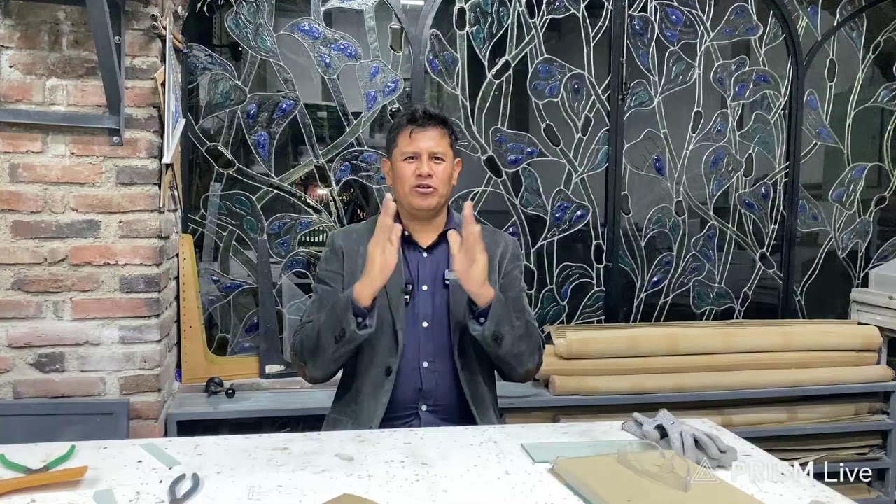 Vitral Emplomado y Cortes Imposibles - Atelier Vitrales