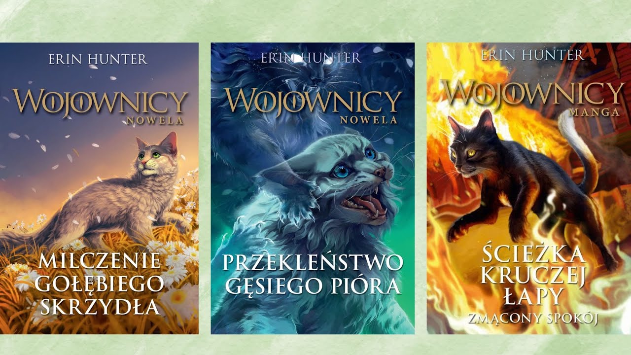 Guess the Warriors book from the POLISH covers!- Round 1 😸