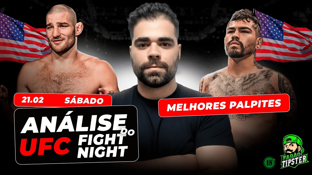 UFC HOUSTON: STRICKLAND X FLUFFY - AN&Aacute;LISE E PALPITES COMPLETO!!