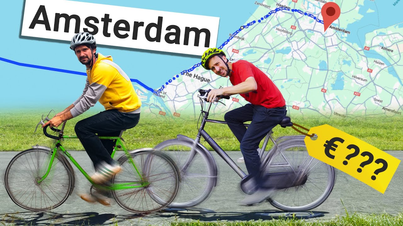 Can We Ride The Cheapest Bikes Back From Amsterdam?