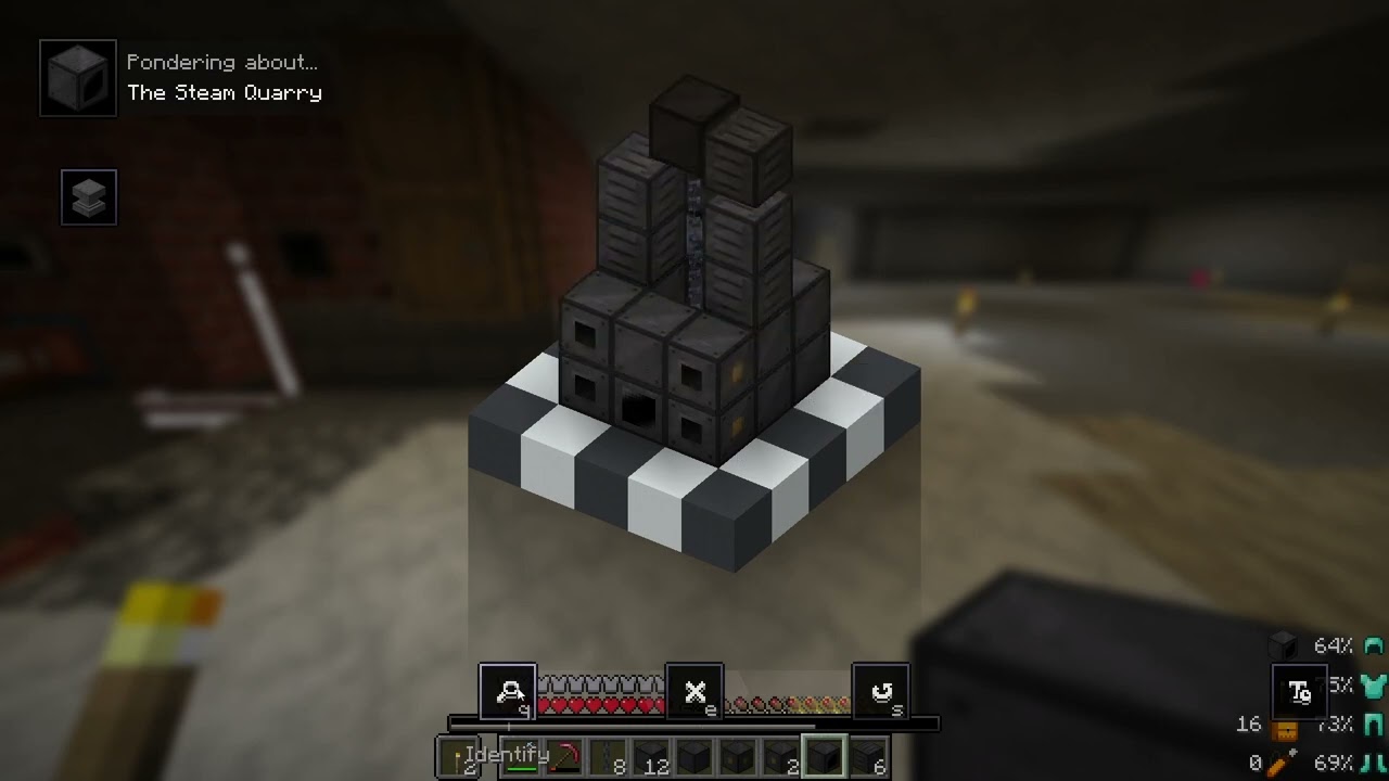 Minecraft StaTech Industry S2 E13 (Steam Quarry, Large Steam Macerator)