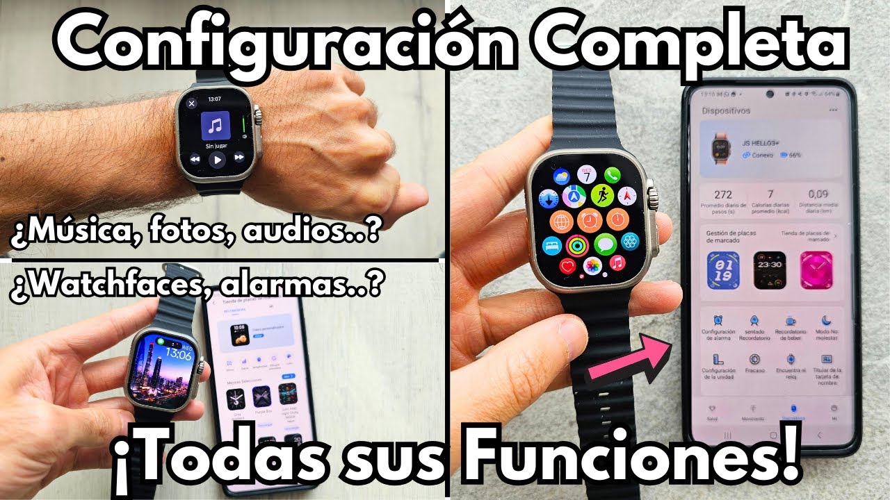 ¿Cómo Configurar Tu JS Hello Watch 3 Plus con la Aplicación HelloFit Pro?