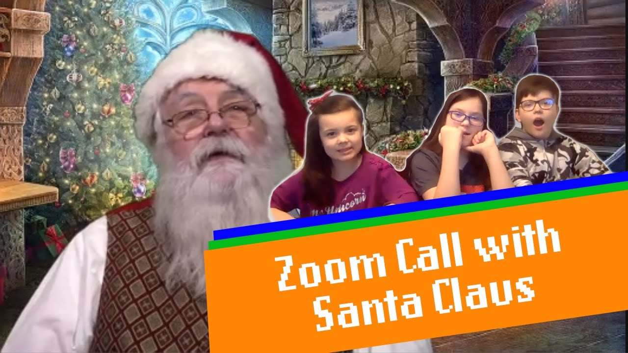 Zoom call with Santa Claus - Master Gamer Twins