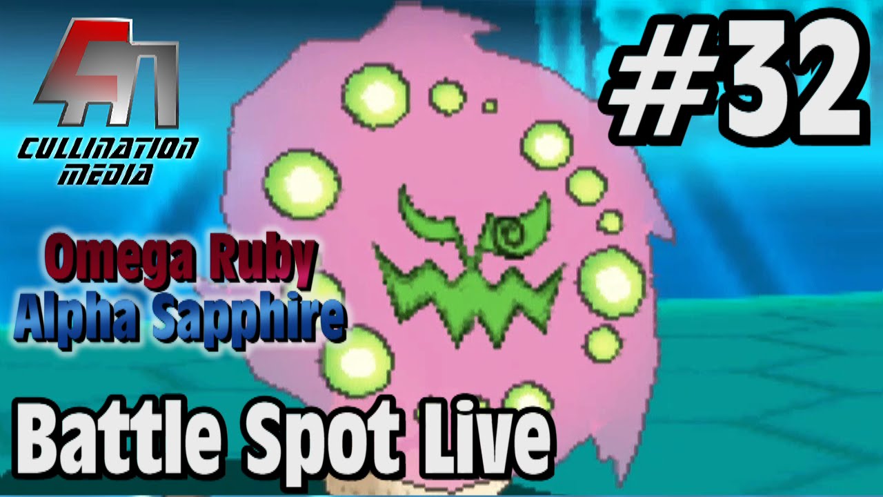 Pokemon Omega Ruby and Alpha Sapphire: Battle Spot Live #32: Spiritomb The Semi-Blind Specter