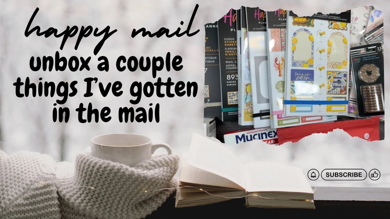 Unbox happy mail with me
