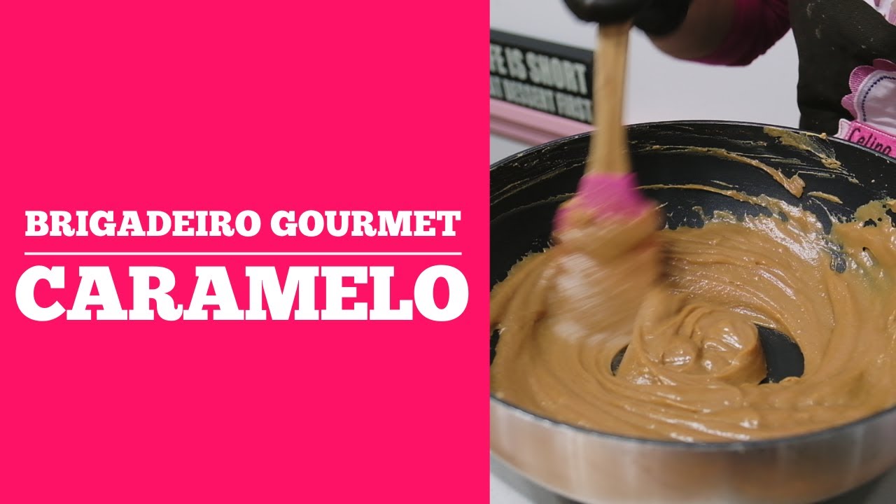 Brigadeiro gourmet de caramelo