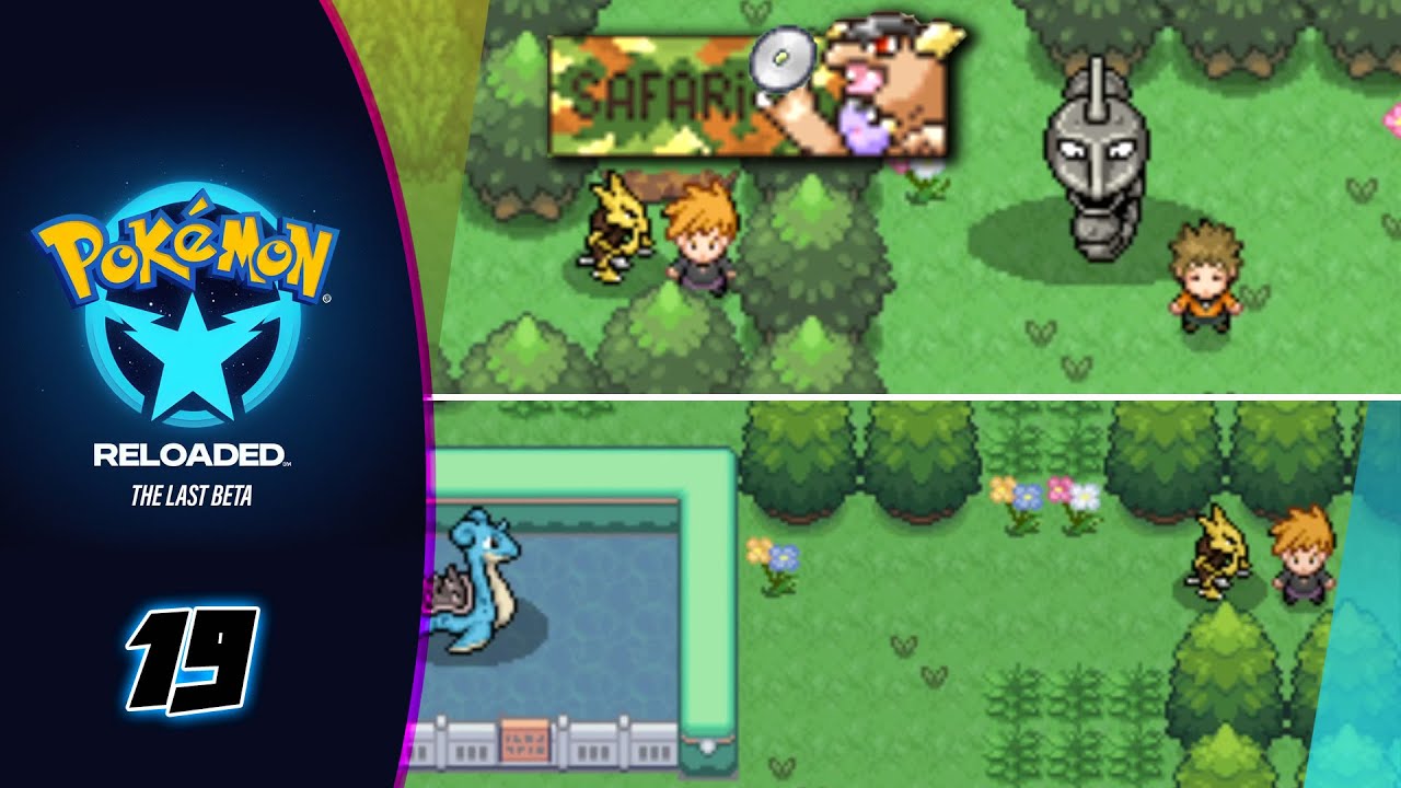 La Nueva Zona Safari y Ruta 17 Serie The Last Beta Pokemon Reloaded