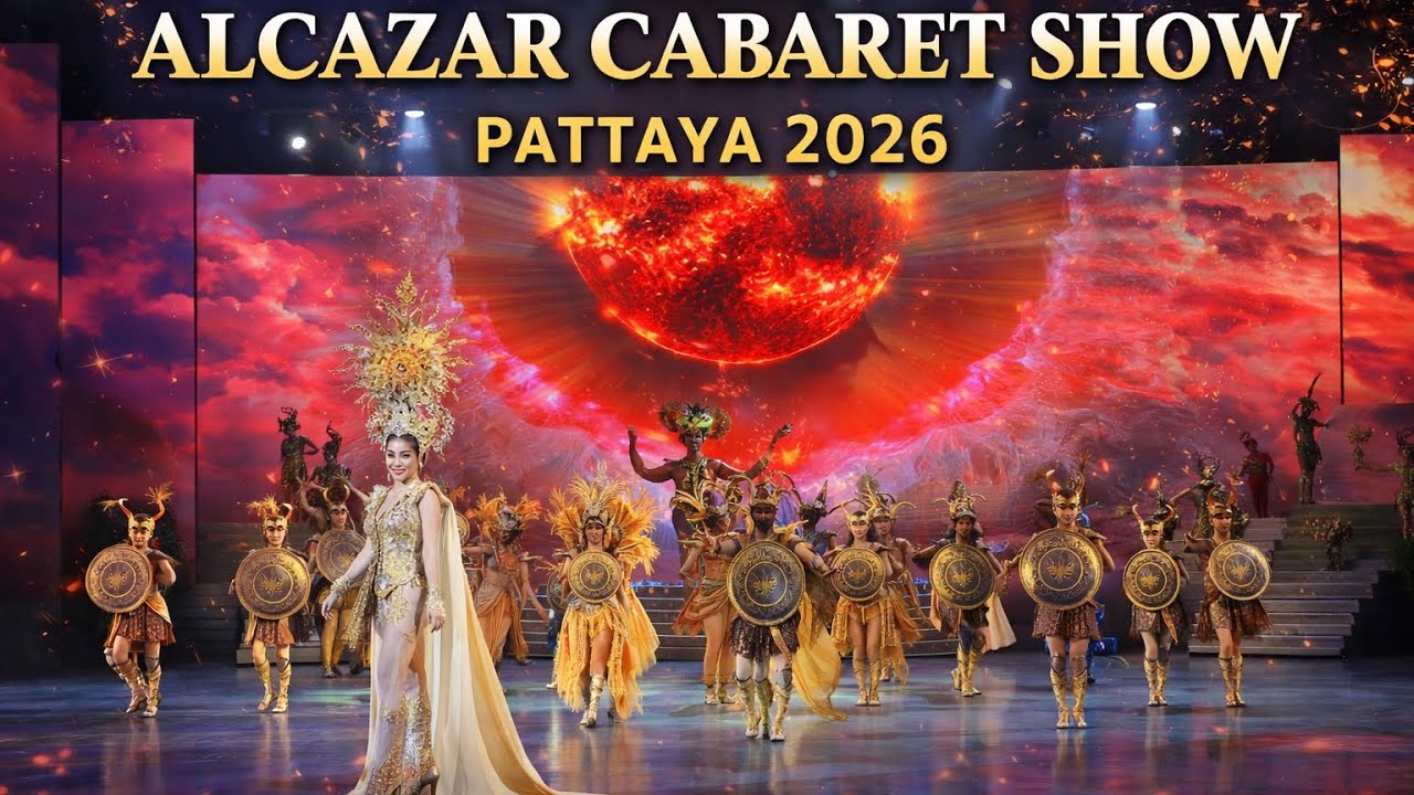 Alcazar Cabaret Show Pattaya 2026 🇹🇭 | The Most Famous Ladyboy Show in Thailand