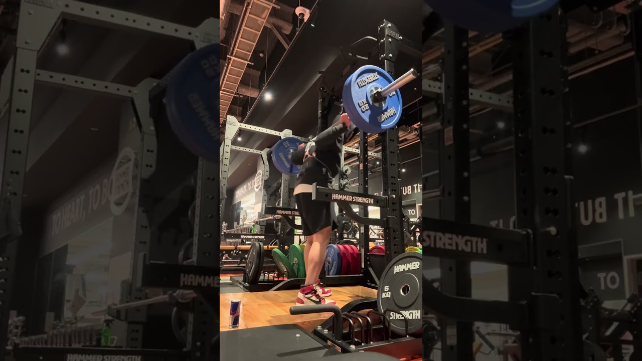 スクワット100kg10reps5sets(89日目)