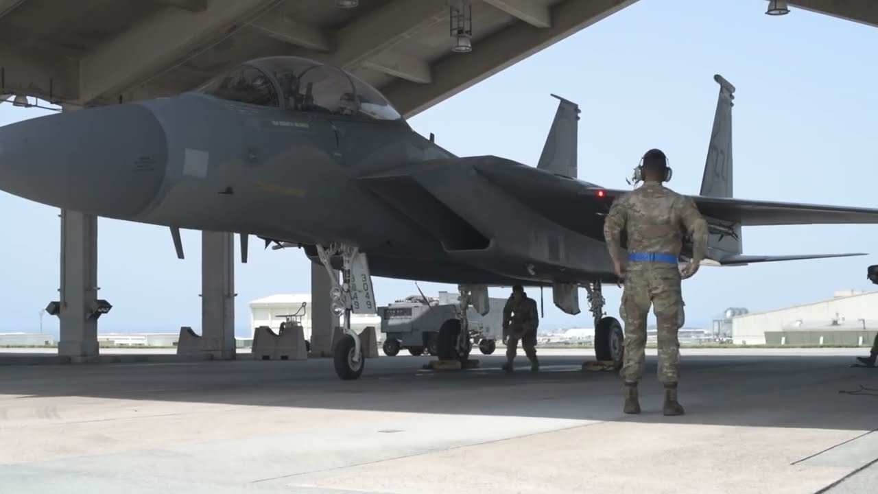 END OF AN ERA: F-15 Strike Eagles at Kadena Air Base, Okinawa, Japan