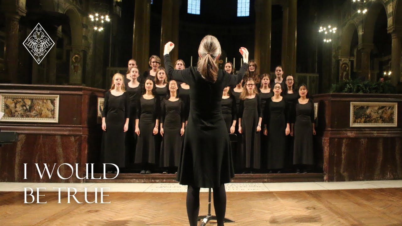 'I Would Be True' performed by Vocal Ensemble