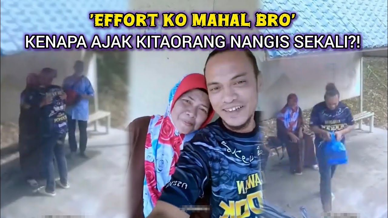 KELINDAN LORI 'LEPAS RINDU' JUMPA MAK AYAH DI TEPI JALAN SEBELUM SAMBUNG KERJA, BUAT RAMAI SEBAK