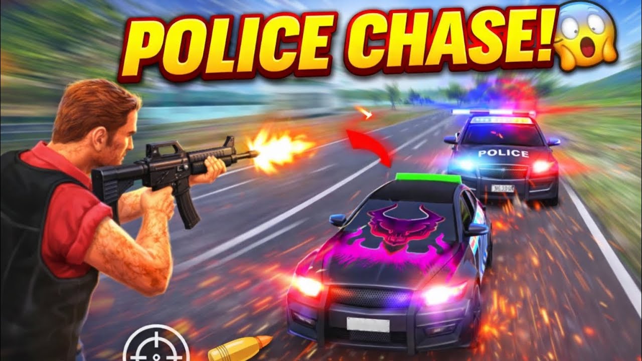 Car vs Police 🚔😱 | High Speed Chase in Car Simulator Game