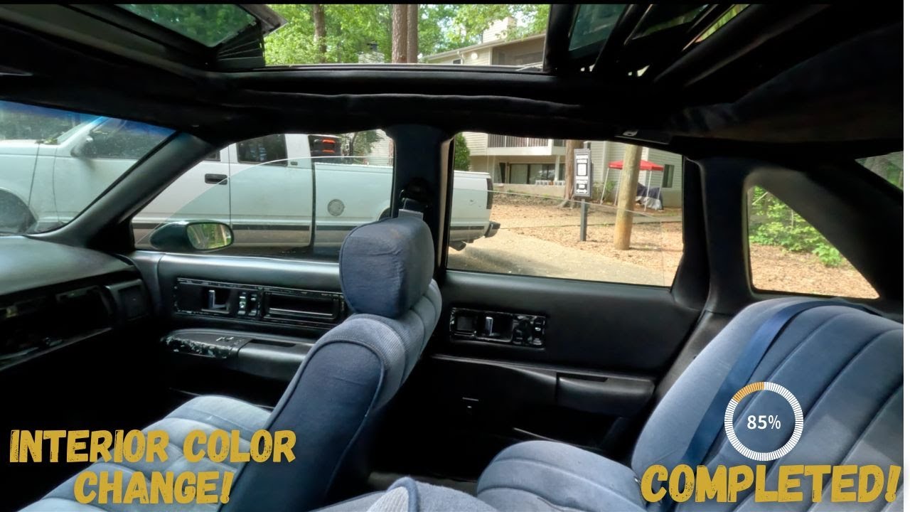1993 Bubble Chevy Build Ep.11 The Interior Color Change is 85% Complete!