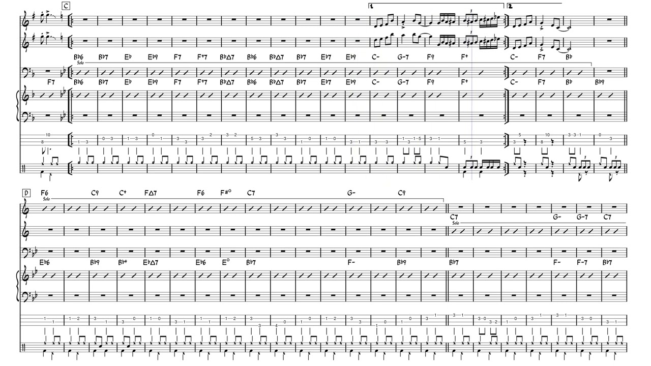 Beli oblaki – Brane Prešern, arr. Matija Rožič