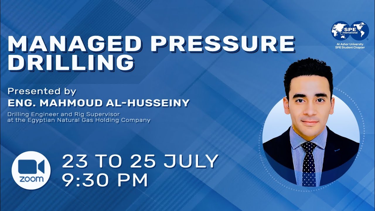 Managed pressure drilling | Session 1 | Eng. Mahmoud Al-Husseiny