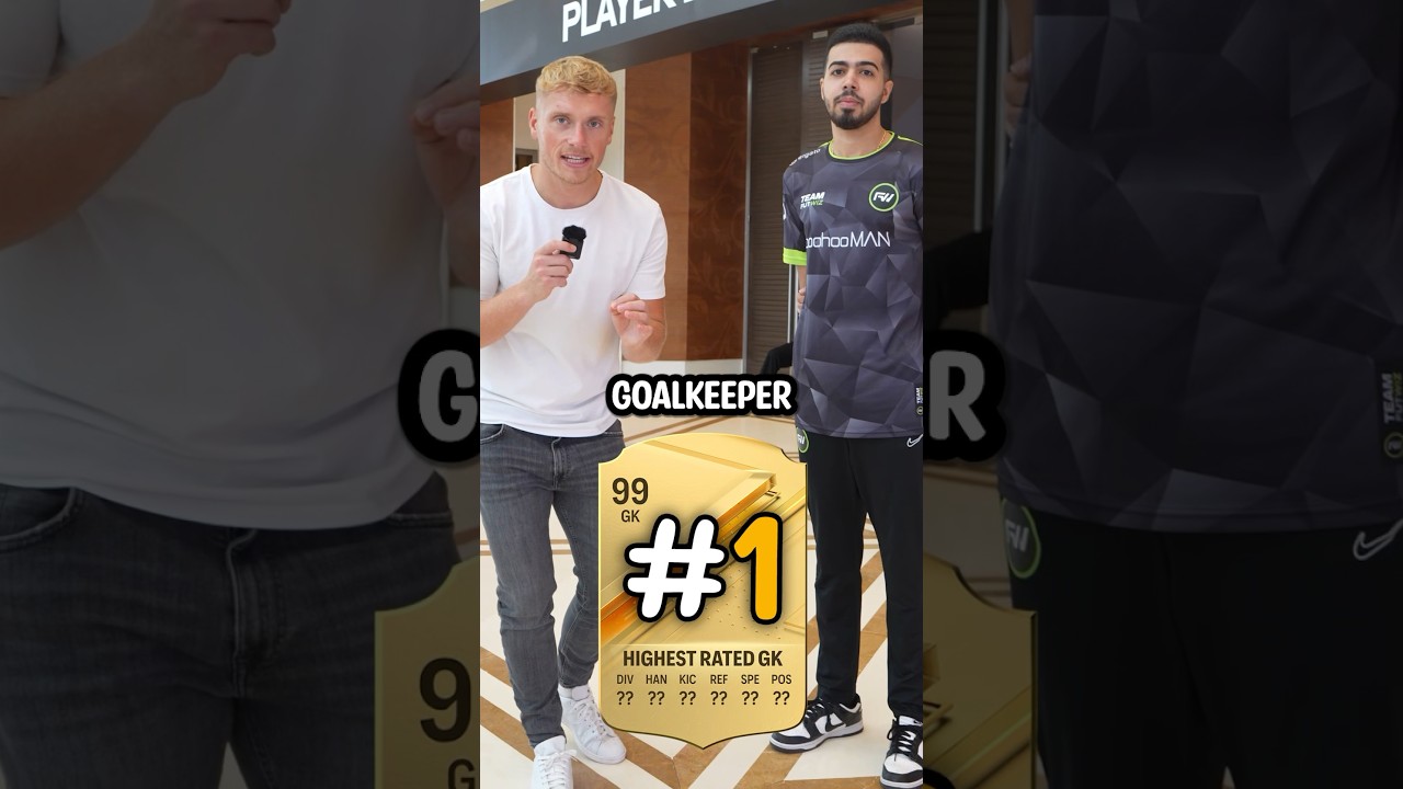 WHO IS THE HIGHEST RATED GOALKEEPER ON EAFC?! 🧤⚽️