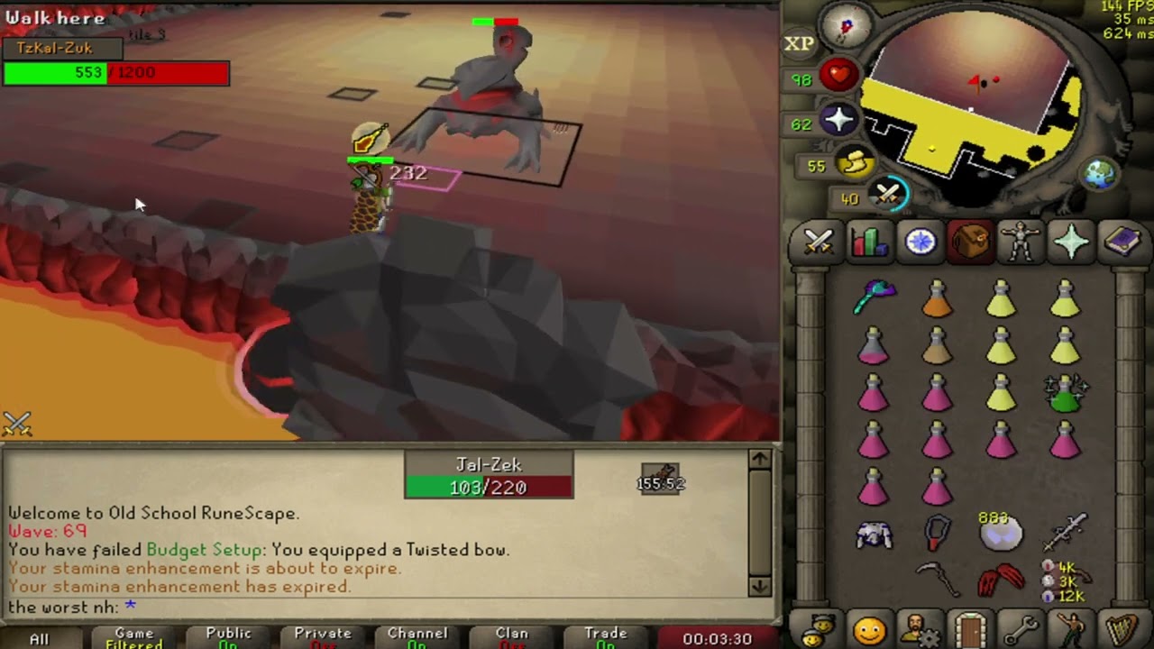 25 Defence Pure Melee Inferno
