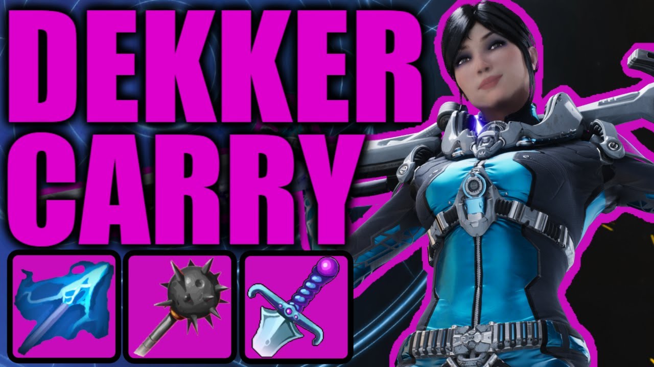 Look at Me I'm The ADC Now, Dekker Carry - Predecessor Gameplay
