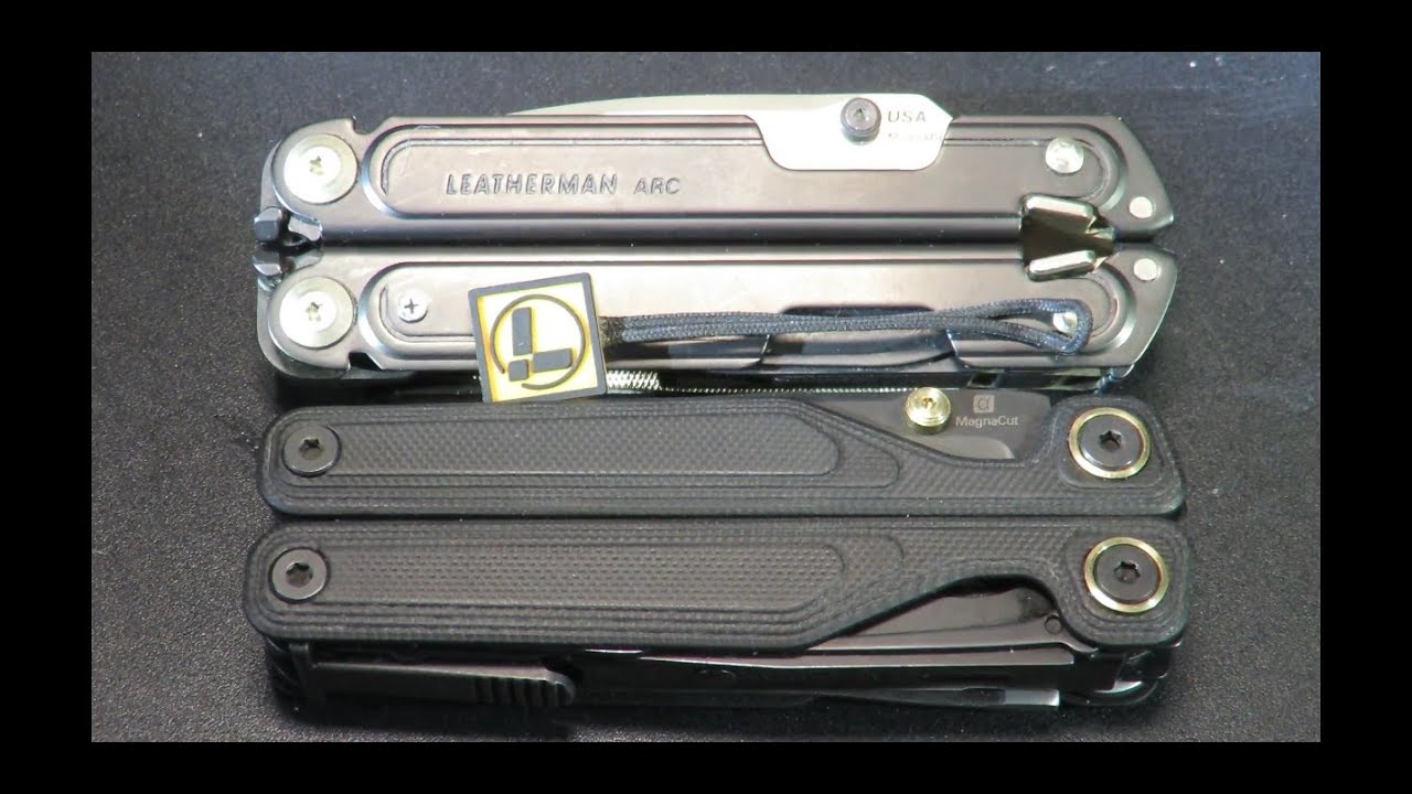Leatherman ARC vs WAVE ALPHA (Obsidian versions)