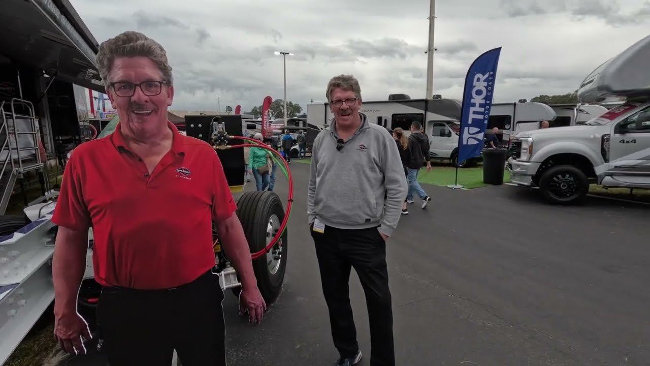 Spartan K3 RV, chassis tour with Big Mike