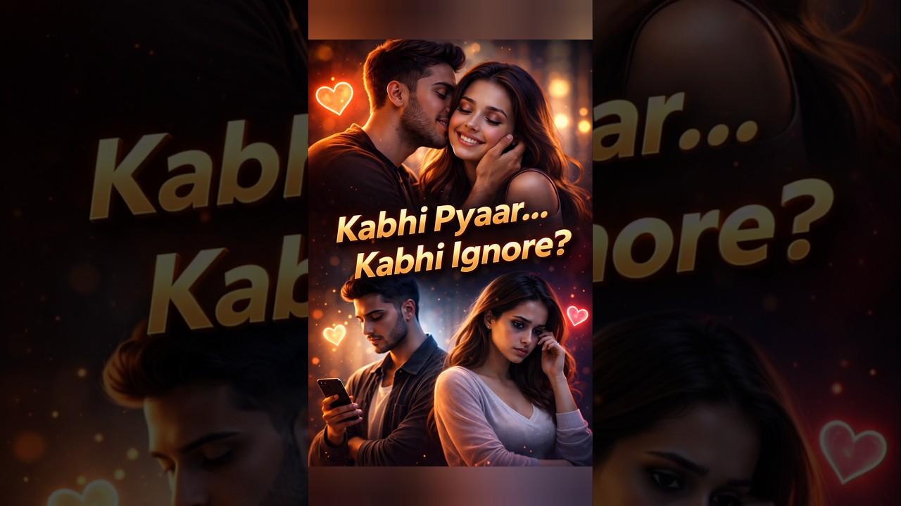 Kabhi Pyaar, Kabhi Ignore? 💔 The Dark Psychology 