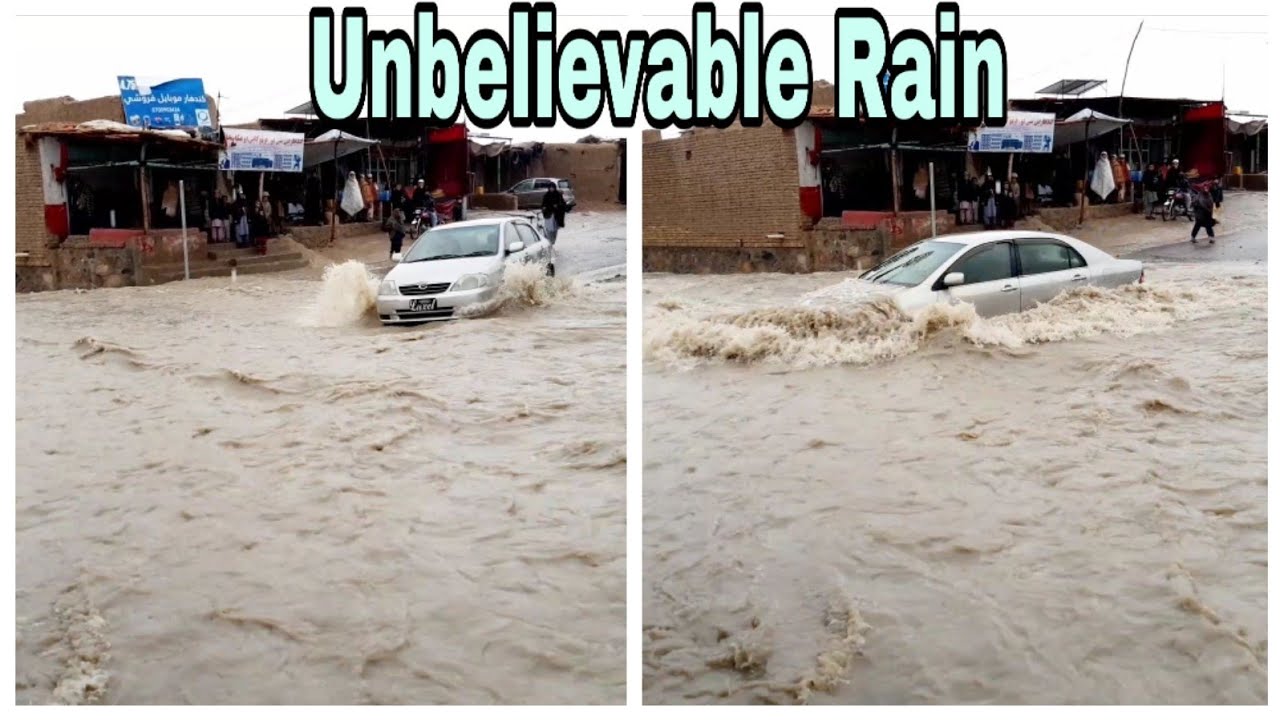 Afghanistan kandahar the most Powerful Rain
