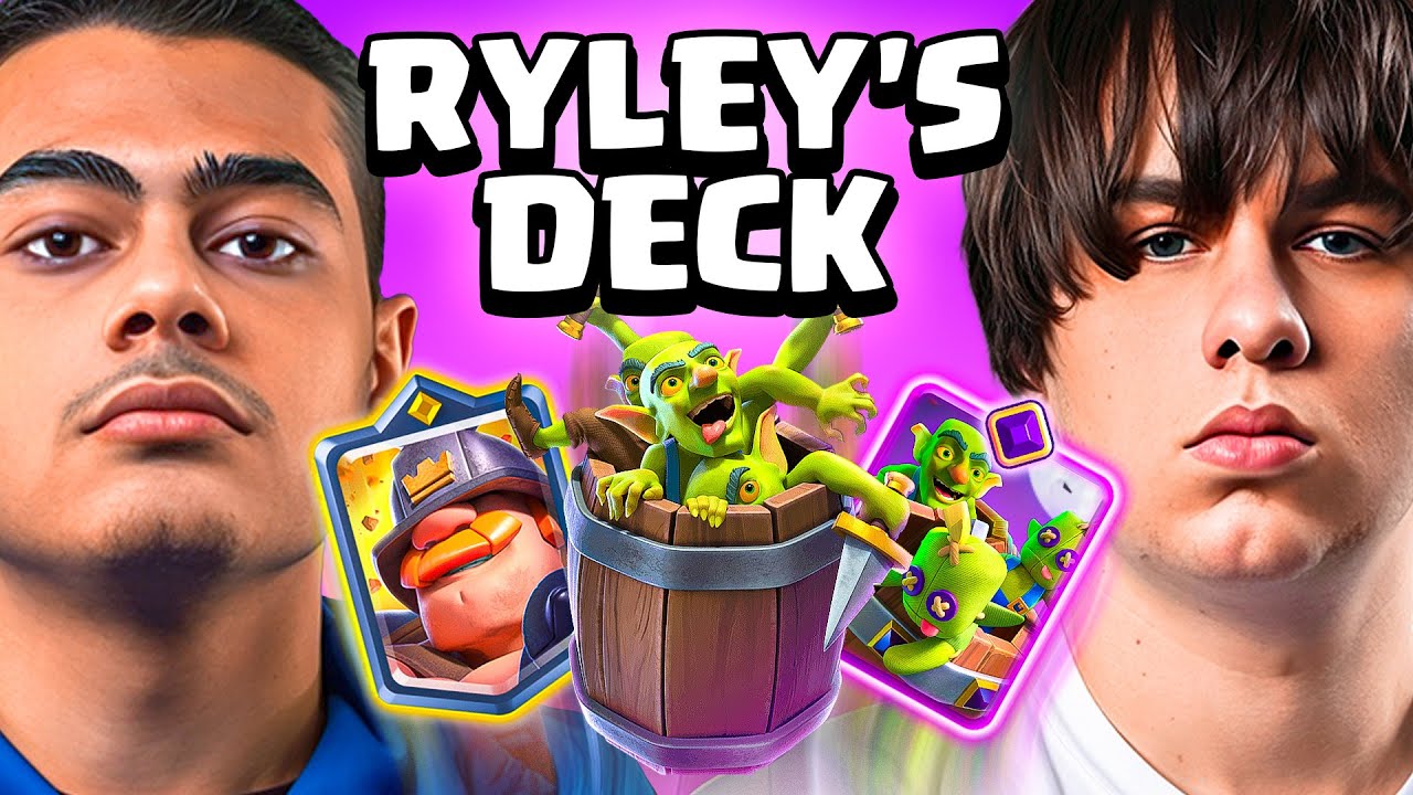 Trying out RYLEY's deck in TOP LADDER! 🏆