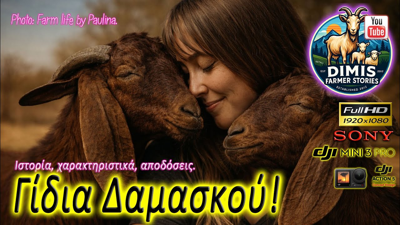 Γίδια φυλής Δαμασκού!