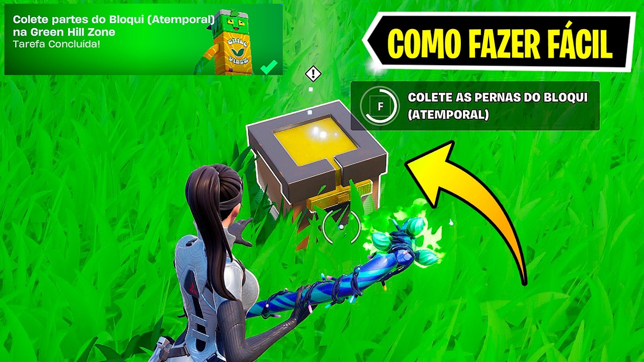 COLLECT TIMELESS BLOCK PARTS IN GREEN HILL ZONE
