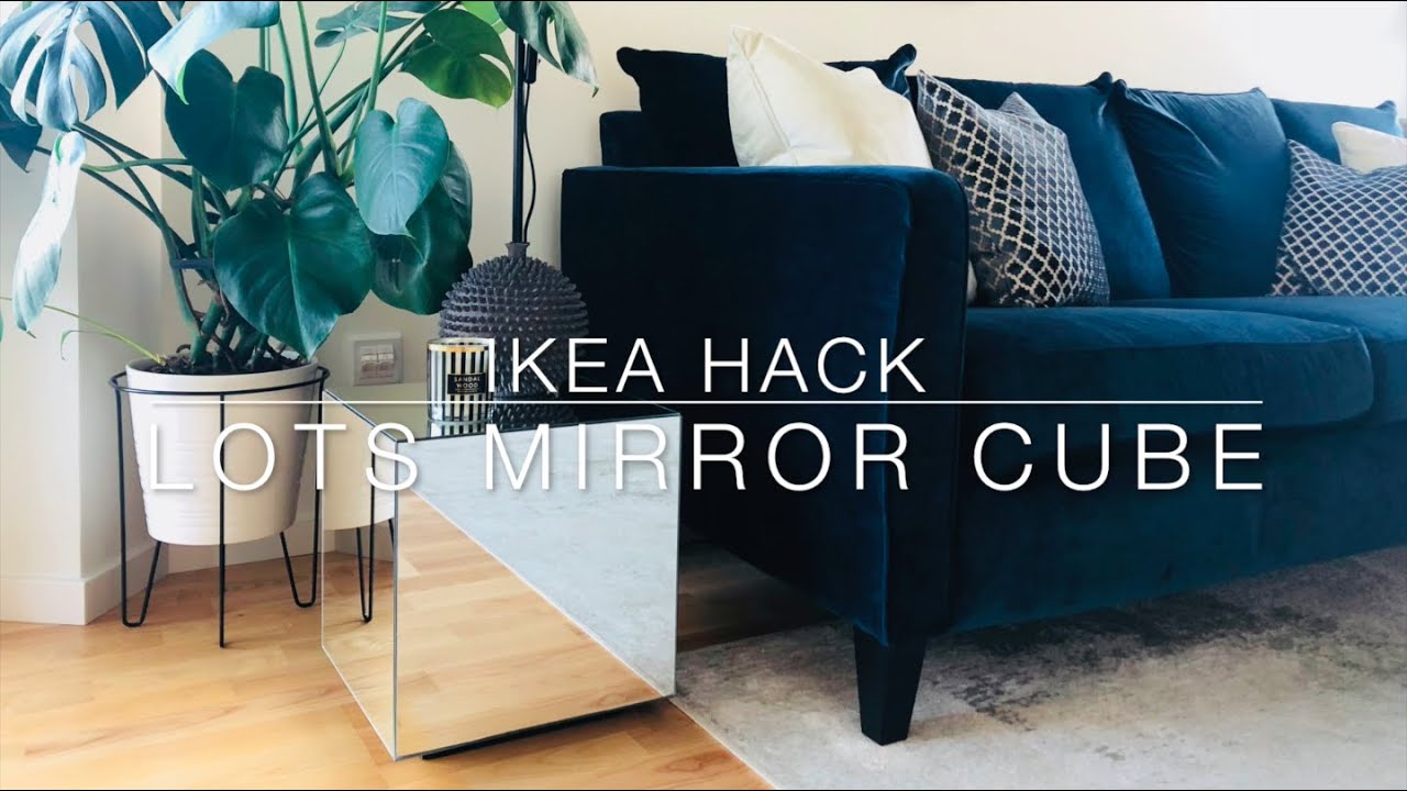 IKEA HACK DIY Lots Mirror Cube