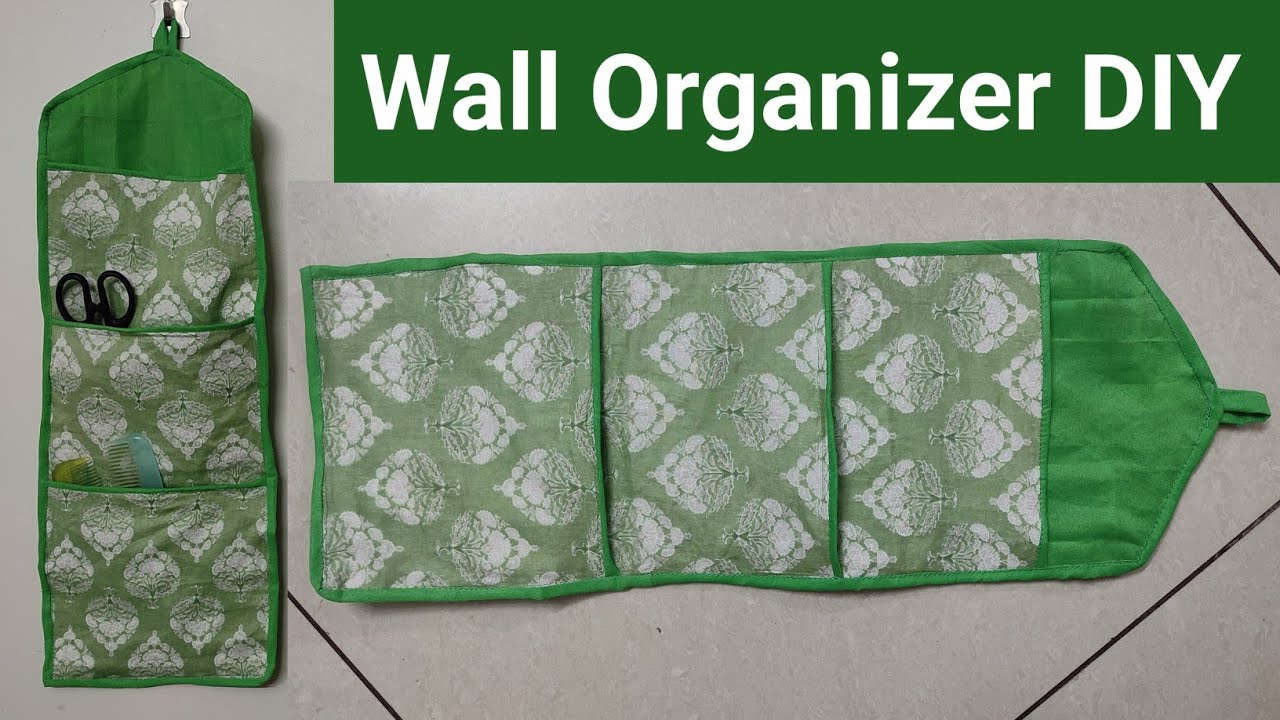How To Make Hanging Organizer DIY! Multipurpose Wall Hanging Organizer DIY! Sewing Tutorial DIY!