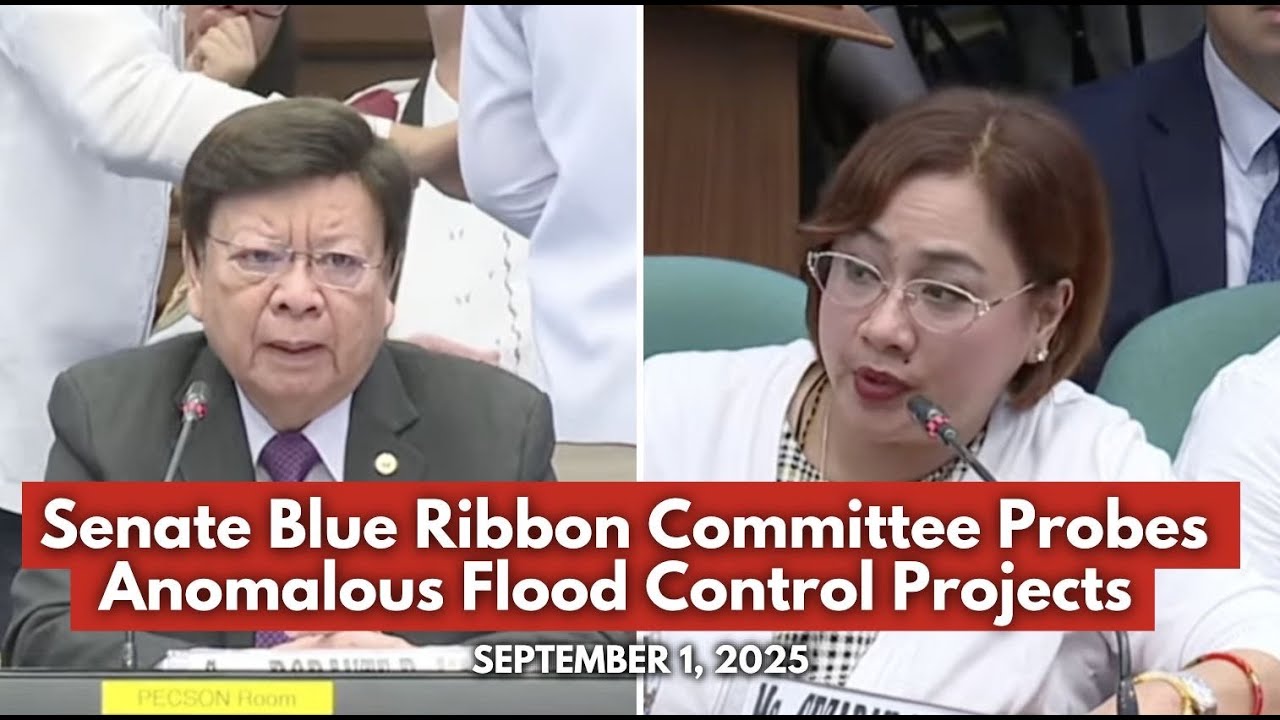 LIVE - Senate Blue Ribbon Committee Probes Anomalous Flood Control Projects &mdash; &lsquo;Philippines Under...