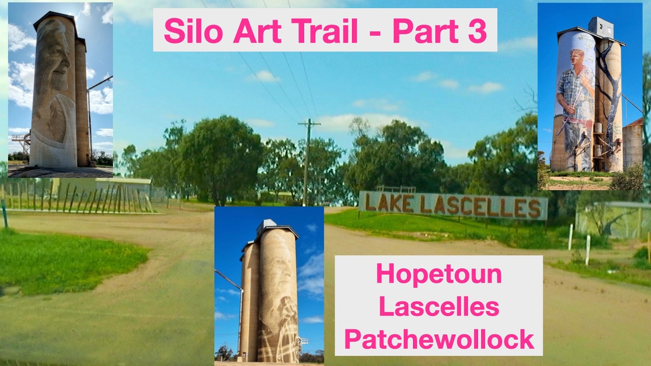 Silo Art Trail Victoria Australia Wimmera-Mallee Silo Art Trip Part 3