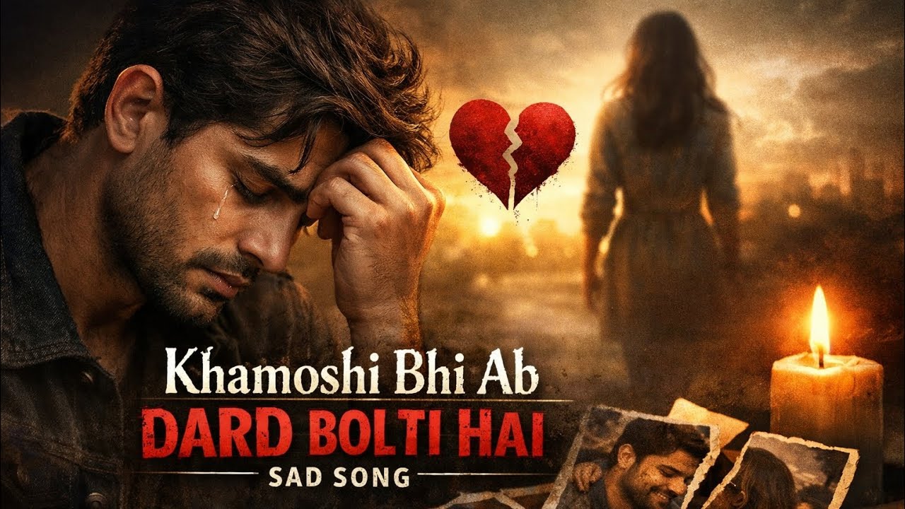 Khamoshi Ka Dard 💔 | Heart Touching Sad Song