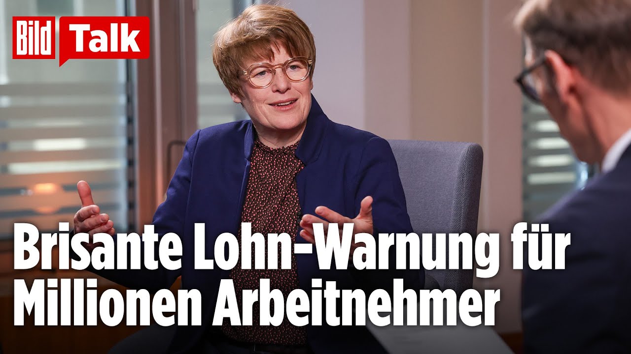 Wirtschaftsweise Veronika Grimm: Deutschland schlittert immer tiefer in die Krise | BILD TALK