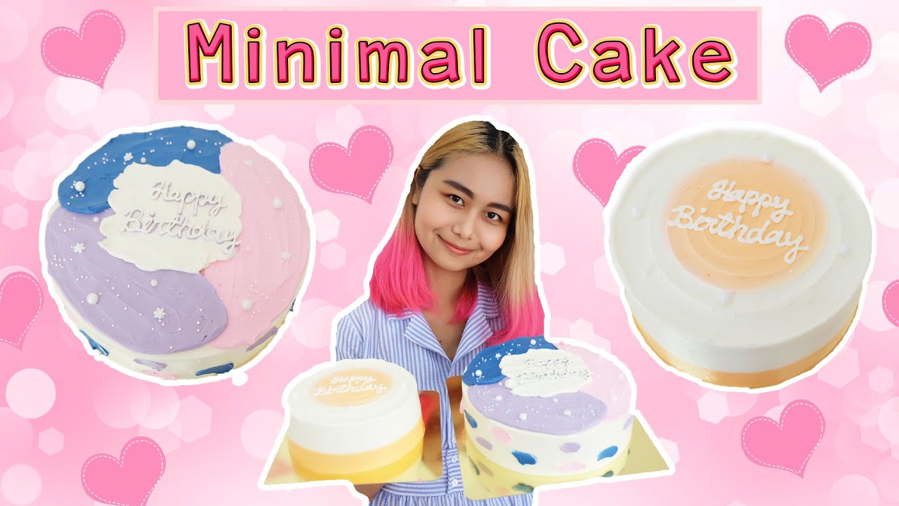 Minimal Cake EP 8 | สอนแต่งเค้กมินิมอล | สอนทำเค้กง่ายๆสไตล์ Jinglebell