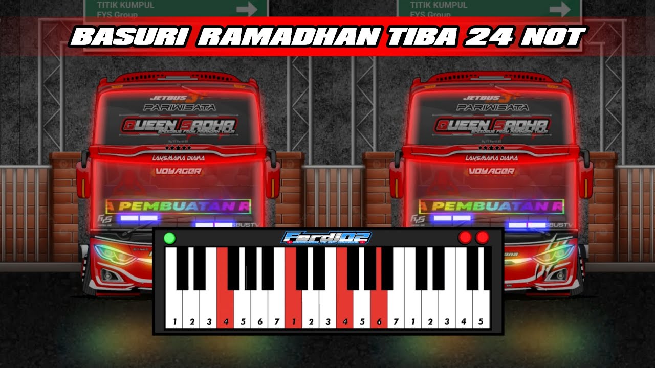Nada Telolet Basuri Ramadhan Tiba | 24 Not
