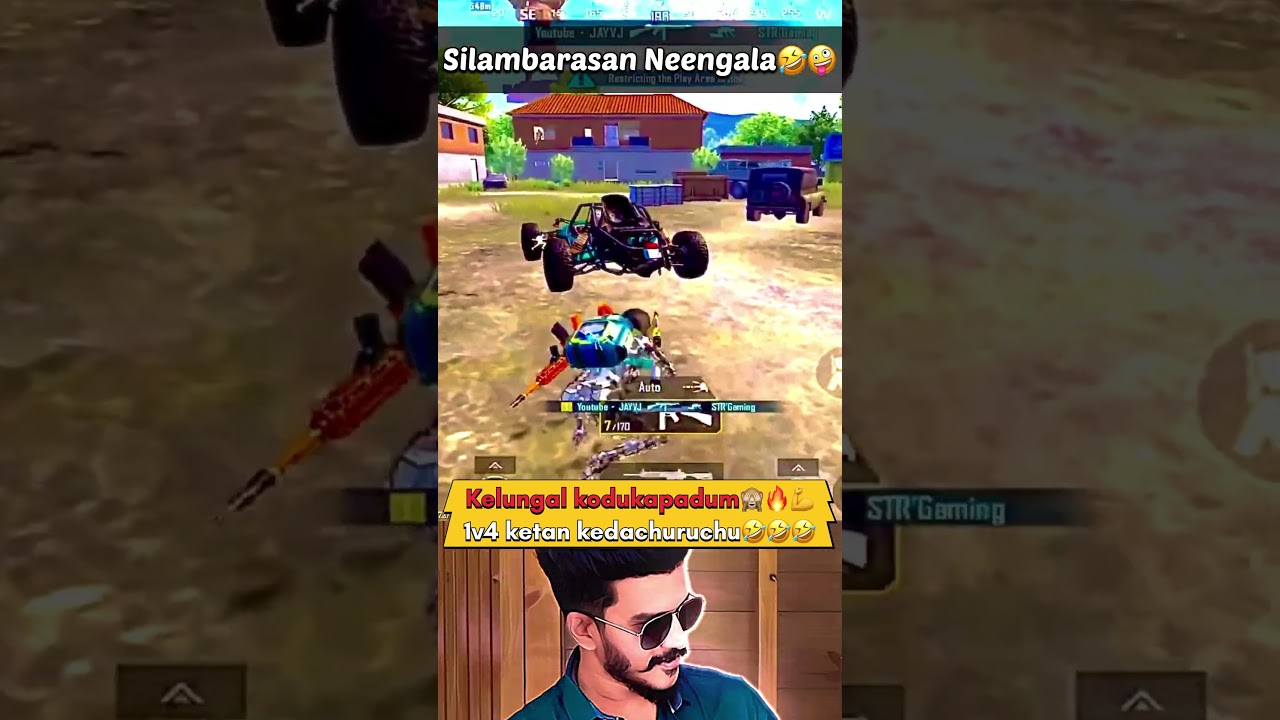 என்னது 1v4 கேட்டா கிடைக்குமா? வாங்க பாக்கலாம் 🔥🔥#jayvjyt #bgmi#tamil#live#shorts#jonathan#1v4#reels