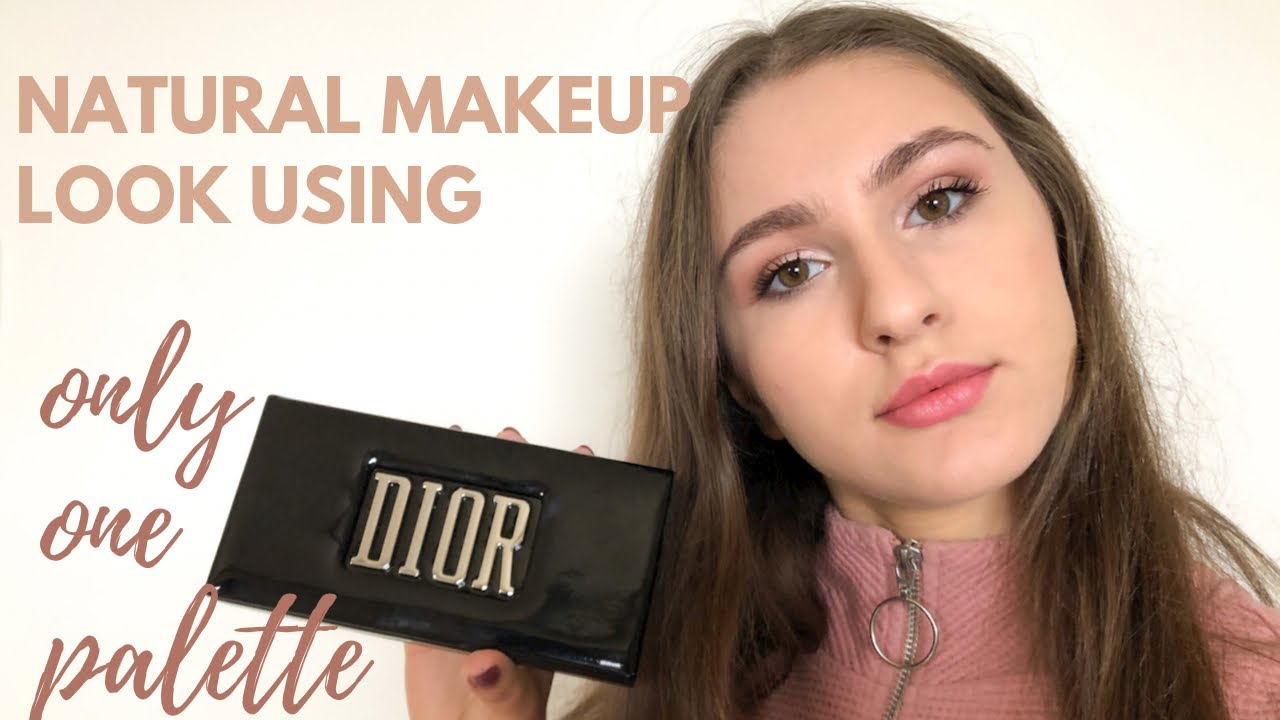 Естественный макияж с использованием всего одной палетки | ПАЛИТРА ULTRA DIOR COUTURE