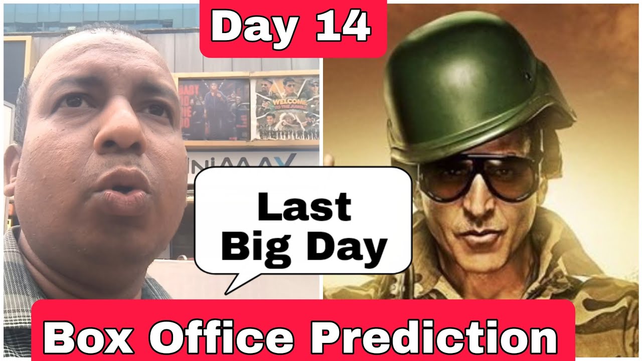 Welcome To The Jungle Movie Box Office Prediction Day 14