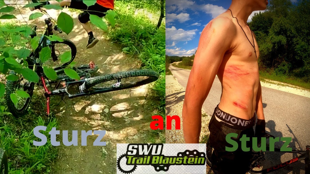 Massen Sturz / SWU - Trail  Blaustein Juni 2022 / Bikepark Ulm