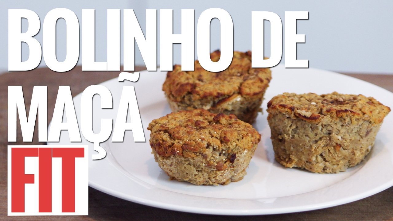 FIT: BOLO DE MAÇÃ