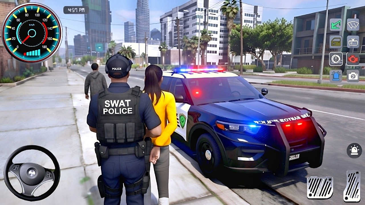 Police Simulator 2026 - Hight-Speed Cop Car Chase in City - Android Gameplay