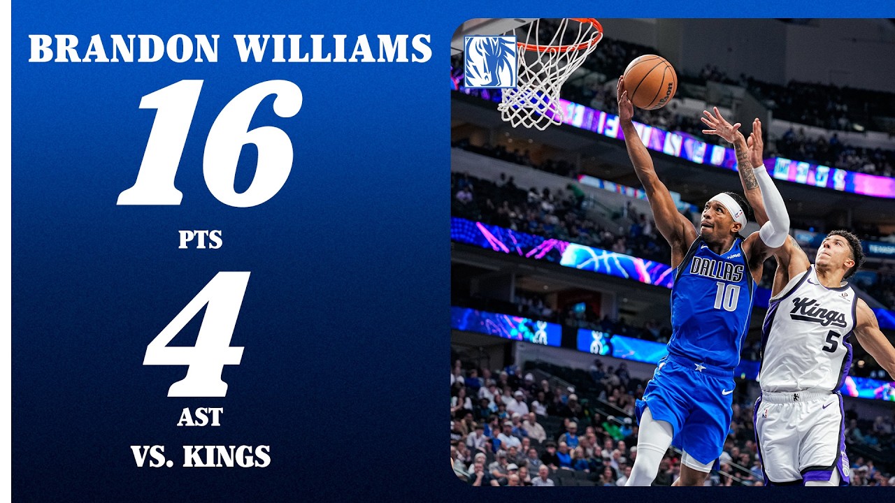 Brandon Williams (16 PTS 4 AST) vs. Sacramento Kings | February 26, 2026