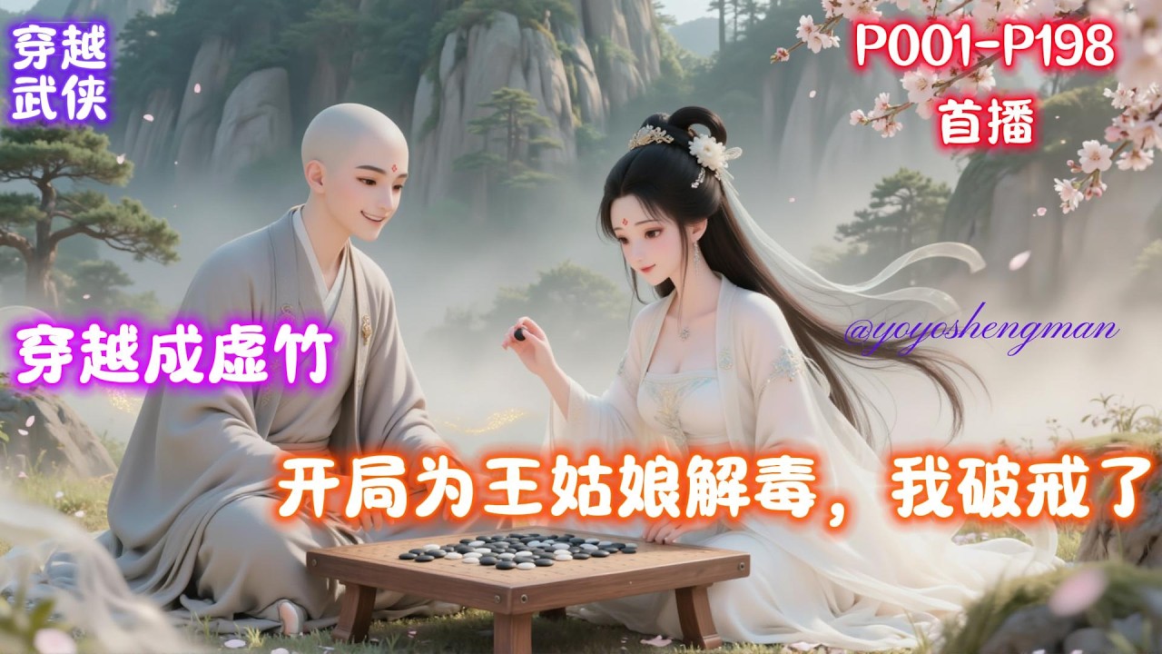 【虚竹：王姑娘别这样，我不是表哥】穿越武侠世界成为虚竹，开局偶遇王姑娘中毒，情况危机，虚竹为其解毒，辛辛苦苦解完毒后，才发现其中奥秘，从此以后虚竹成为了这个武侠世界里的天花板存在。