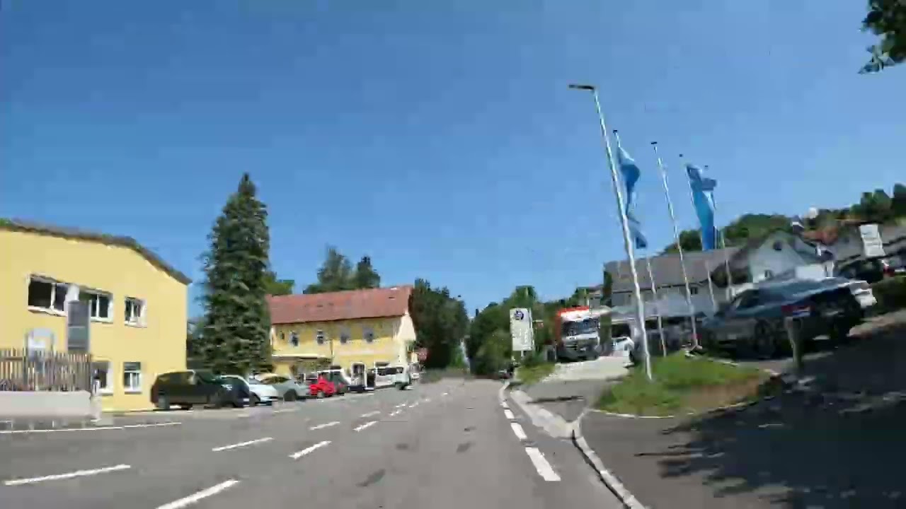 Fahrradfahrt von Pfaffenberg bis Schörfling am Attersee (Zeitraffer)